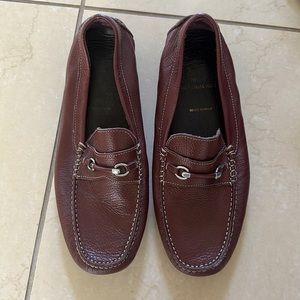 Men’s Bruno Magli brown loafers